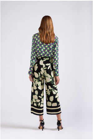 PANTALONE TIPO CULOTTE STAMPATO