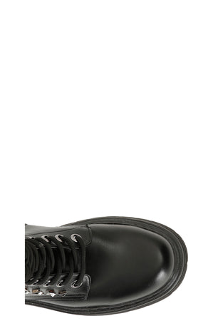 STIVALETTO ALLACCIATO IN SIMILPELLE CONACCESSORI