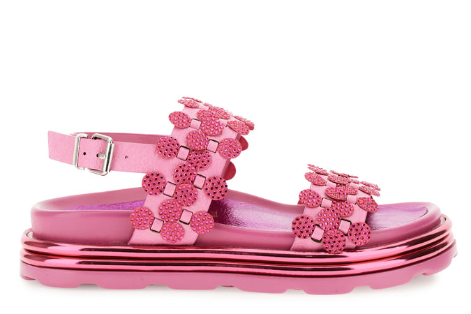 SANDALO FRATE INFILATURA CON MICROSTRASS