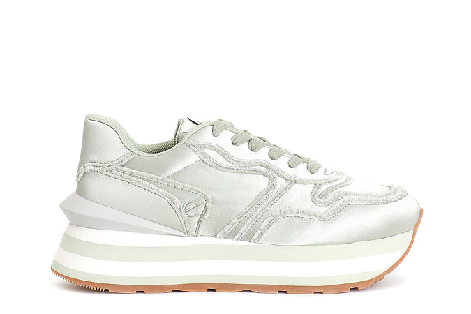 SNEAKERS IN TESSUTO SFRANGIATA