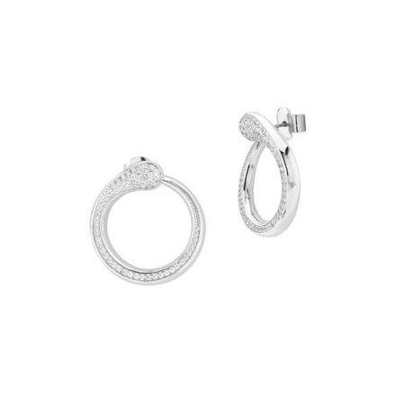 Boccadamo - Orecchini contrarié con zirconi