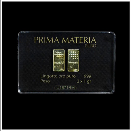 Prima Materia - Lingotto in Oro 999 in blister