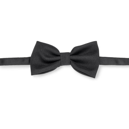 Papillon Dacron Nero Cravattino Cameriere