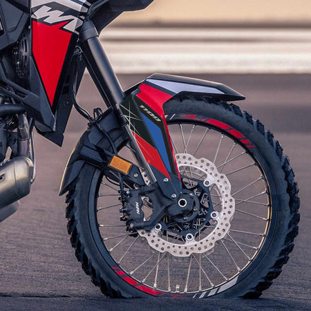 Adesivi 3D Protezione Parasteli compatibili con Honda Africa Twin 1100 2022