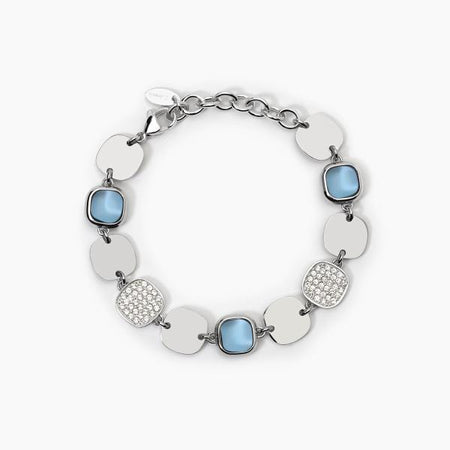 2Jewels   -   Bracciale in acciaio 316L glass cristalli