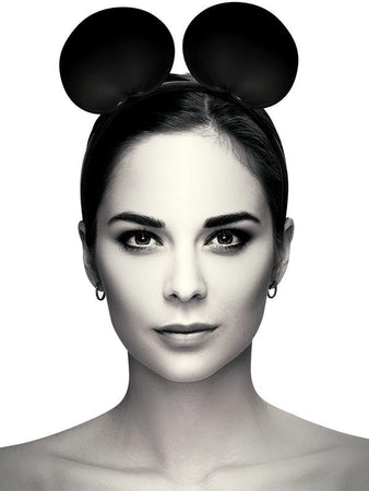 Coquette - Cerchietto Mouse Nero