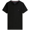 Tommy Hilfiger t-shirt nera stretch slim MW0MW27539BDS T-shirt Tommy Hilfiger