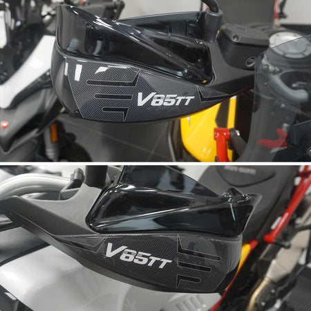 Adesivi 3D Protezioni Paramani compatibili con Moto Guzzi V85 TT 2019 - 2023