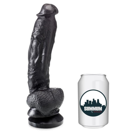 Dildo Nero Fallo Realistico SUMMUM EDWARD 19 cm