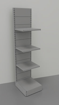 Scaffale in metallo verniciato per arredare negozi cm. 45x40x200h
