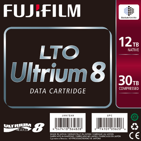 Lto 8 ultrium 12tb nativi 30tb comp - 16551221
