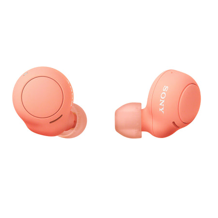 Sony auricolari wf-c500 true wireless - fino a 20 ore di durata della batteria con custodia di ricarica - compatibile con lassistente vocale - microfono integrato per le telefonate - connessione bluetooth affidabile - arancione - WFC500D CE7
