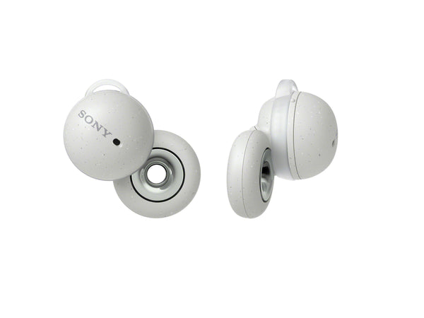 Sony cuffie linkbuds true wireless - connessione bluetooth® multipoint* - batteria fino a 17,5h - ottimizzate per alexa e google assistant - microfono integrato per le chiamate - bianco - WFL900WH