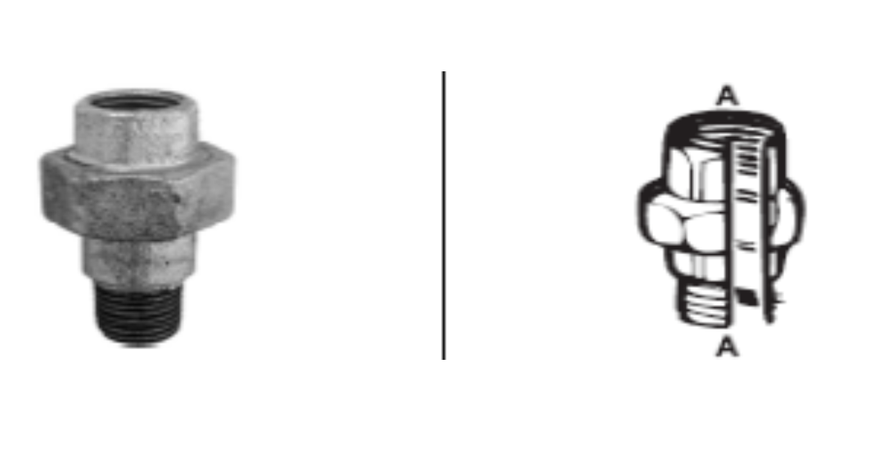 CORNAT - RACCORDO ZINCATO INX/ES 1/2"