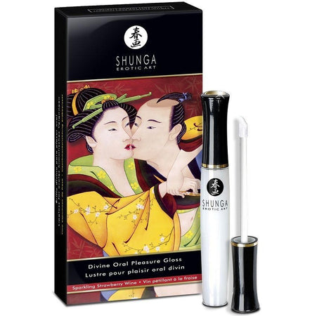 Shunga -L'arte divina del piacere orale Fragola 10ml