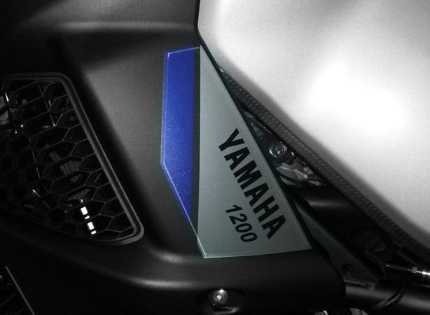 ADESIVI LATERALI in RESINA 3D compatibile per MOTO Yamaha SUPER TENERE 2 Colori