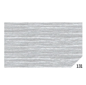 10Rt Carta Crespa Argento Metal 131 (50X150Cm Rex Sadoch
