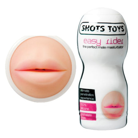 Masturbatore per uomo bocca Easy Rider Mouth by Shots Toys