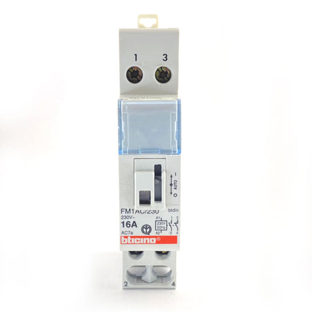 Relè monostabile 1NO+1NC 16A 230V Bticino