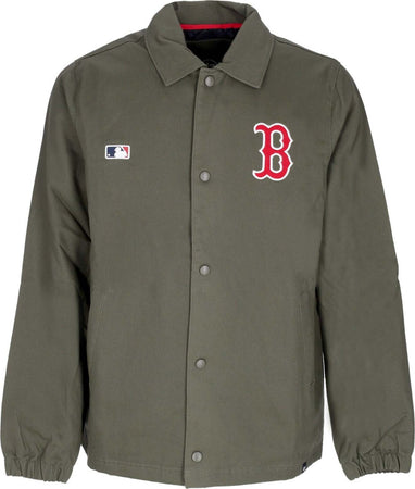 47-BRAND-Giacca-Coach-Jacket-Uomo-Mlb-Bronx-Jacket-Bosred-Moss-Green-da-uomo