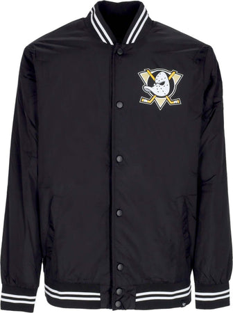 47-BRAND-Giubbotto-Bomber-Uomo-Nhl-Drift-Track-Jacket-Anaduc-Jet-Black-da-uomo