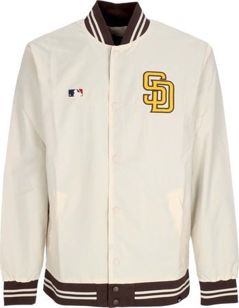 47-BRAND-Giubbotto-College-Uomo-Mlb-Regent-Jacket-Sadpad-Natural-da-uomo