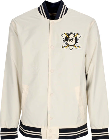 47-BRAND-Giubbotto-College-Uomo-Nhl-Regent-Jacket-Anaduc-Natural-da-uomo
