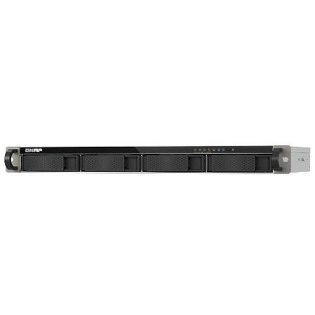 Qnap ts-433eu nas rack (1u) cortex-a cortex-a55 4 gb 0 tb qnap turbo system nero