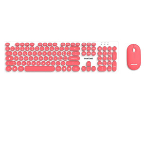 Tastiera full sz con mouse pink - PT-MK004S