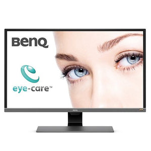 Benq ew3270u monitor pc 80 cm (31.5\") 3840 x 2160 pixel 4k ultra hd led nero, grigio, metallico - 9H.LGVLA.TPE