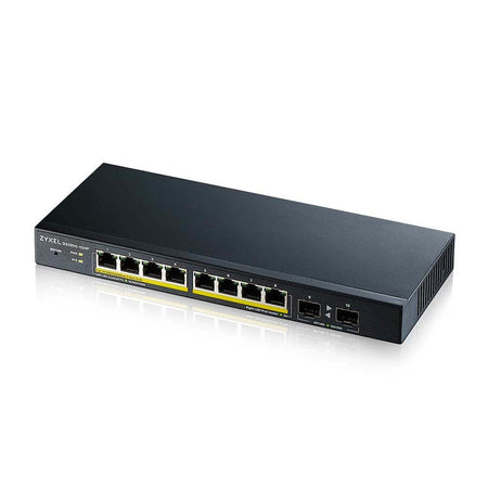 Zyxel gs1900-10hp gestito l2 gigabit ethernet (10/100/1000) supporto power over ethernet (poe) nero - GS1900-10HP-EU0102F