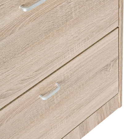 Scarpiera doppia profondità "Moderna" in legno, soluzione porta scarpe salva-spazio per la casa