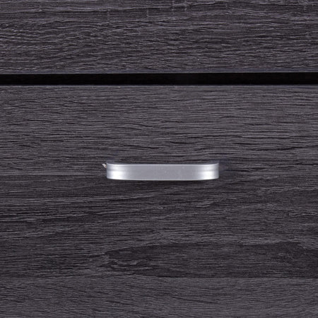 Scarpiera doppia profondità "Moderna" in legno, soluzione porta scarpe salva-spazio per la casa