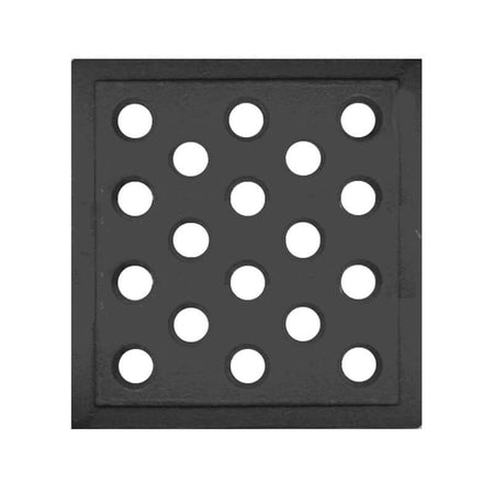 Griglia In Ghisa 160X160 Con Fori 15Mm Stufe a Pellet 14810023