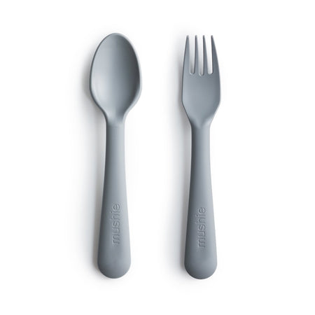 Set Forchetta E Cucchiaio Solid Cloud 15.5X2.5 Cm Cambrass