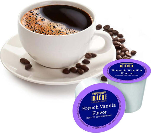 96 Capsule Caffè Americano aromatizzato French Vanilla DOLCHÉ cialde per caffè Americano K-cup compatibili Keurig 2.0 box 96 capsule (4x24) Cialde di caffè Americano Dolché Premium Coffee - Molfetta, Commerciovirtuoso.it