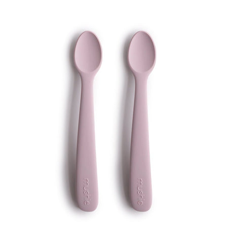 Set 2 Cucchiai Solid Soft Lilac 16X2.5X1 Cm Mushie