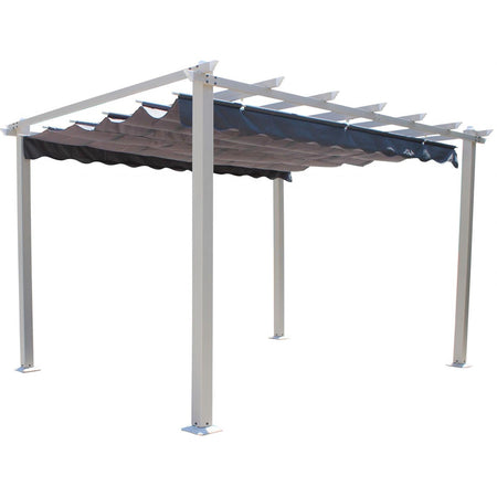 Telo di ricambio per gazebo Astoria copertura in poliestere pergolato moderno