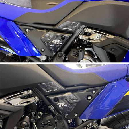 Adesivi Protezioni Laterali moto compatibili con Yamaha Tenere 700 World Raid