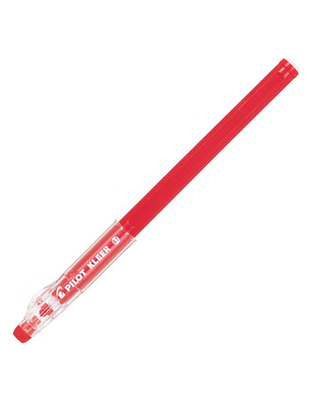 Penna Pilot cancellabile Kleer rossa 0,7