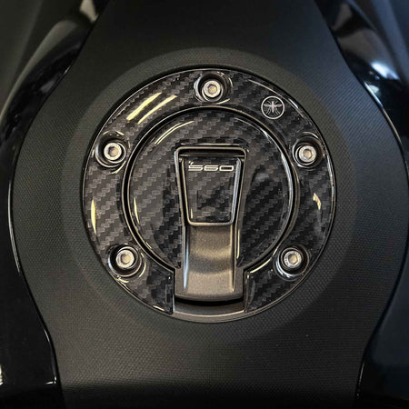 Adesivo 3D Protezione tappo serbatoio scooter compatibile con Yamaha Tmax 2022