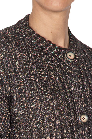 LA FEMME BLANCHE La Femme Blanche - Cardigan - 441809 - Nero da donna