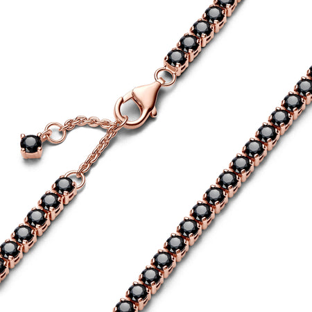 Pandora - Bracciale Tennis con Pietre Nere