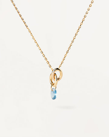 PDPAOLA- COLLANA LILY BLU
