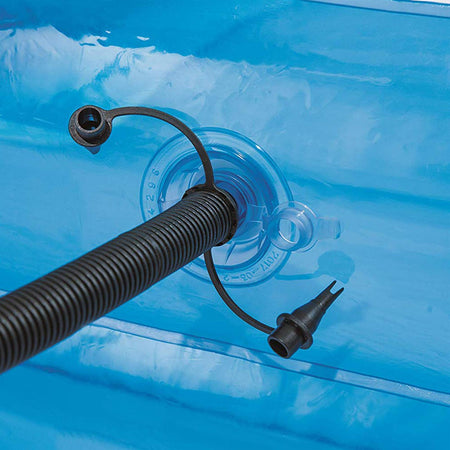 Piscina gonfiabile rettangolare 305 x 183 cm da giardino balcone veranda bambini