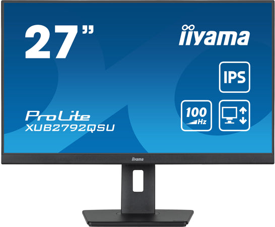 Iiyama prolite xub2792qsu-b6 monitor pc 68,6 cm (27\") 2560 x 1440 pixel full hd led nero