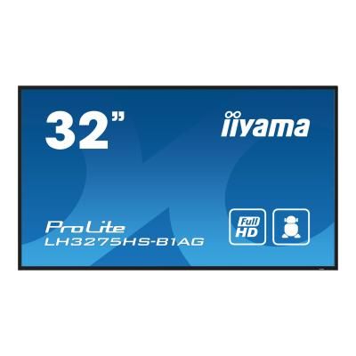 Iiyama lh3275hs-b1ag visualizzatore di messaggi pannello piatto per segnaletica digitale 81,3 cm (32\) lcd wi-fi 500 cd/m² full hd nero processore integrato android 11 24/7