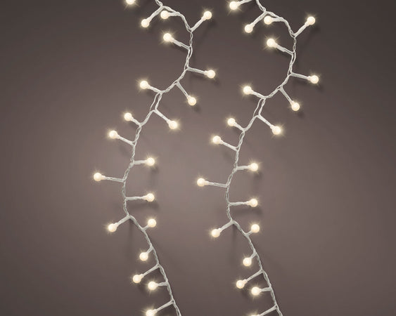 Luci di natale catena a ciliegia con led Ø 3 mm da esterno con 8 funzioni, da 500 LED