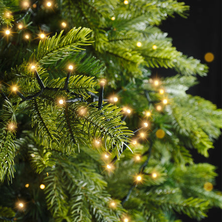 Luci di natale a catena con led da Ø 5 mm da esterno con 8 funzioni, da 1000 LED