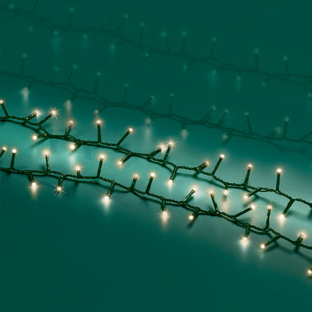 Luci di natale a catena con led da Ø 5 mm da esterno con 8 funzioni, da 1000 LED